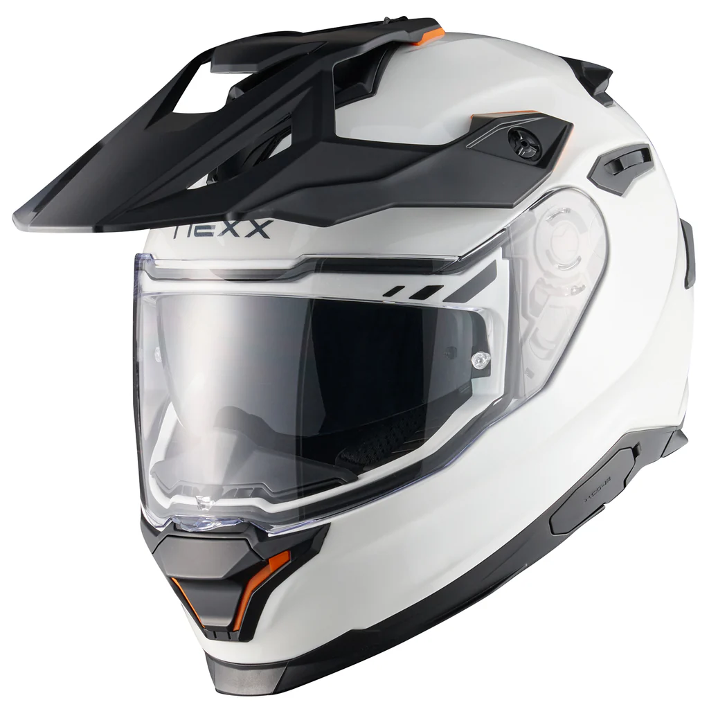 Nexx Y.Travl Plain Adventure Helmet - white